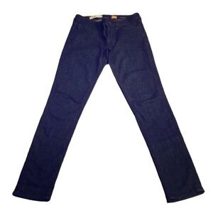 Anthropologie Pilcro Stet skinny jeans. Dark Blue
